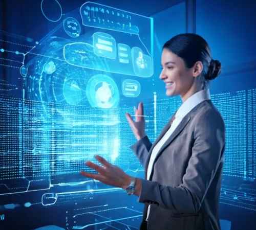 This image reflects innovation, efficiency, and digital transformation in marketing or enterprise solutions